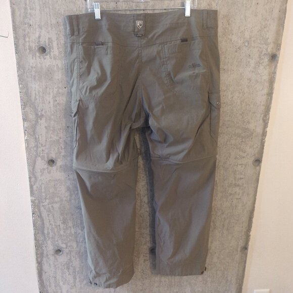 Kuhl Mens 40x30 Khaki Renegade Stealth Convertible Hiking Pants - Picture 2 of 11